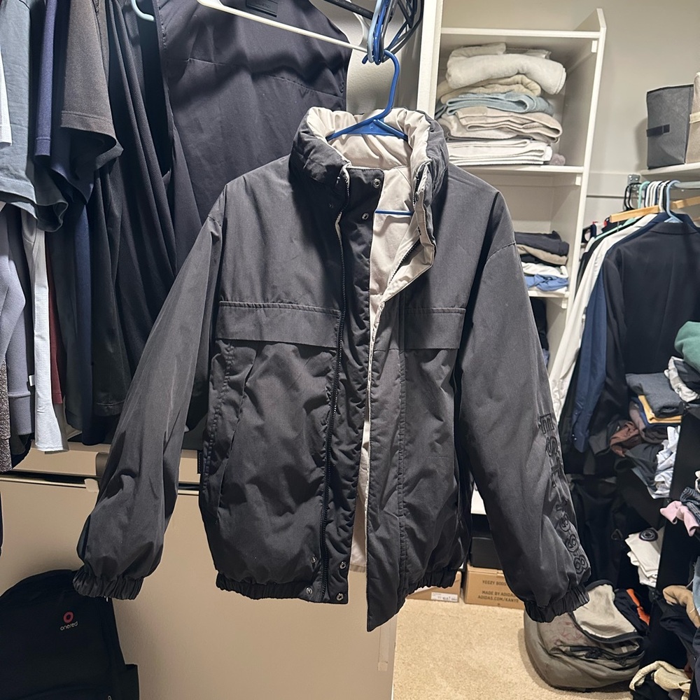 BDG Dark Blue Puffer Jacket